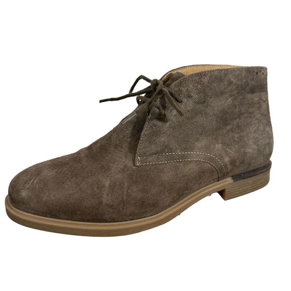 Hush Puppies Bailey suede tan brown chukka lace up ankle boot bootie leather - Picture 1 of 11